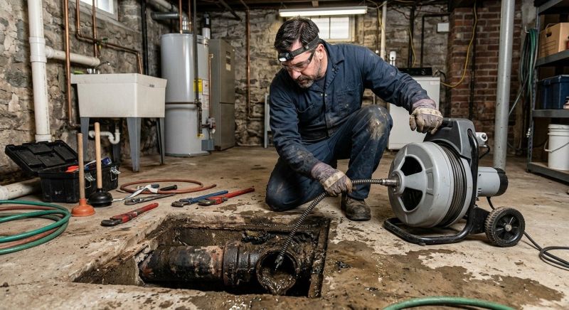 Drain Cleaning Service in Columbus, OH