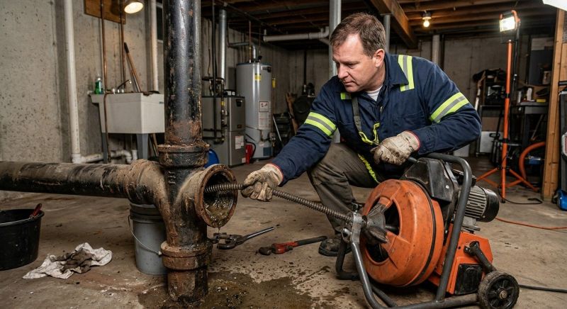 Drain Pipe Clearing in Columbus, OH