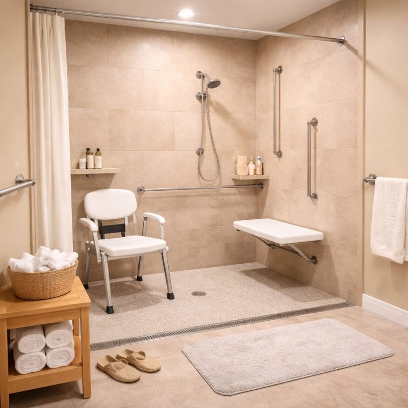 Elderly Shower Installation in Doylestown, PA