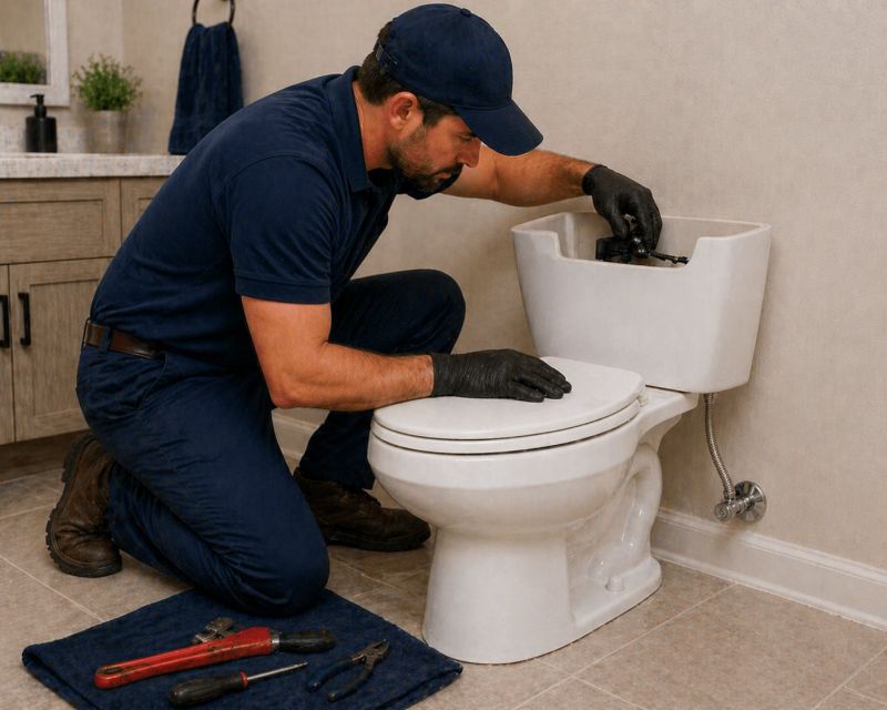 Toilet Parts Replacement in Denver, CO